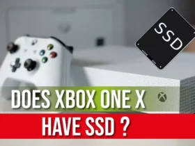 Does Xbox One X Have SSD
