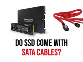 Do SSD Come With SATA Cables
